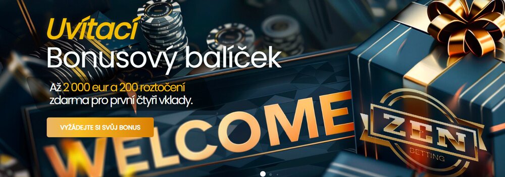ZenBetting casino HP CZ