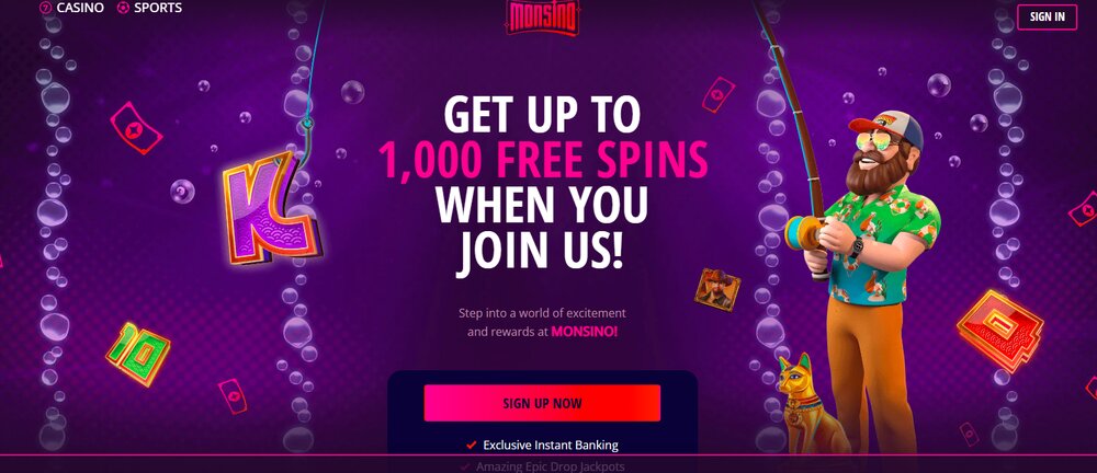 Monsino casino HP CZ