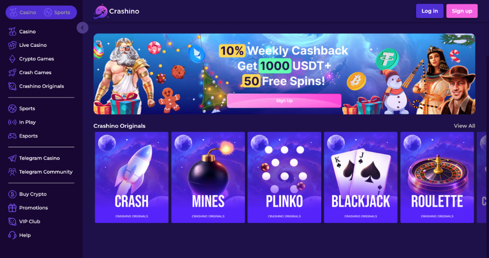 Crashino casino