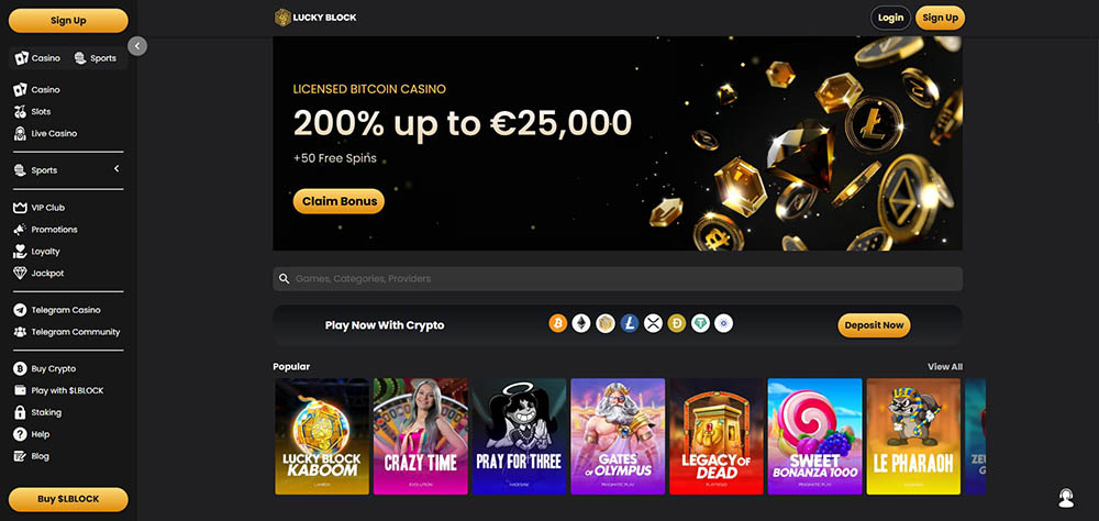 Lucky Block casino
