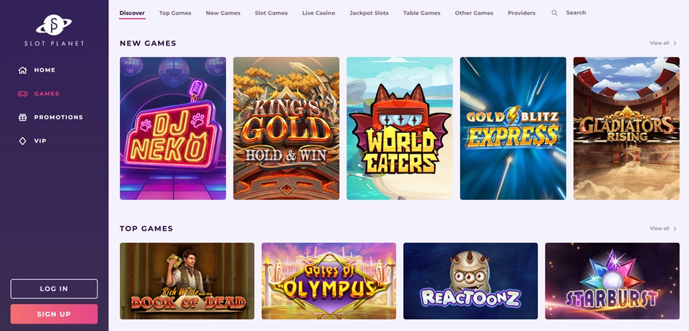 Slot Planet casino