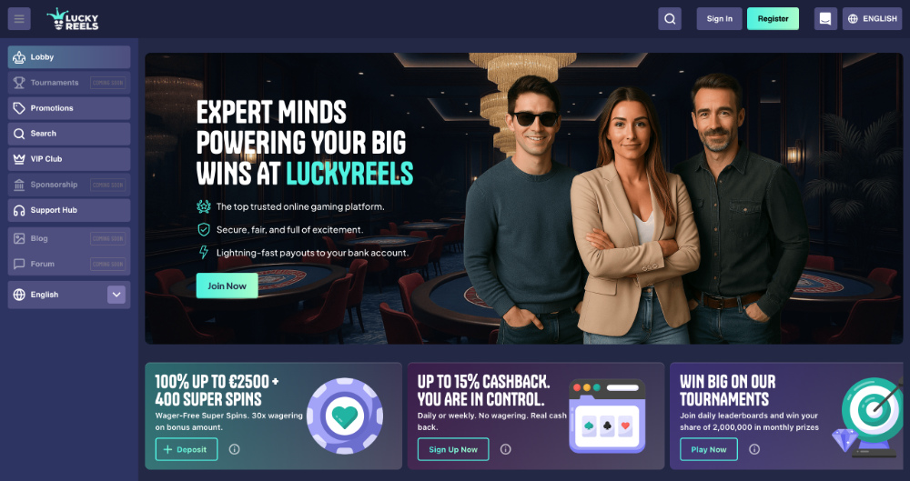 LuckyReels casino